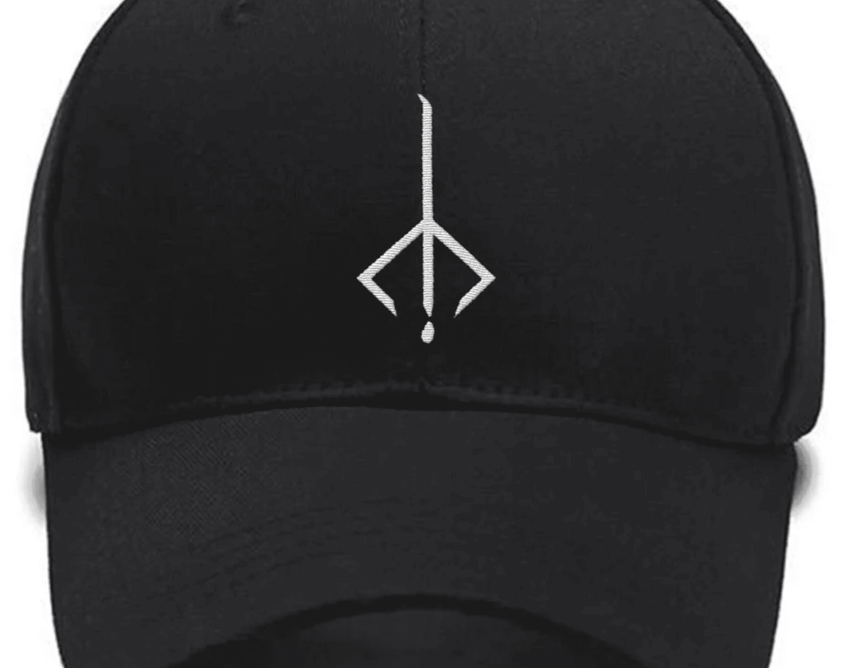 Bloodborne Inspired Hunter's Mark embroidered hat, zodiac hat, birthday gift, gift for dad, gift for mom, summer hat, gift for her Custom Embroidered Hats