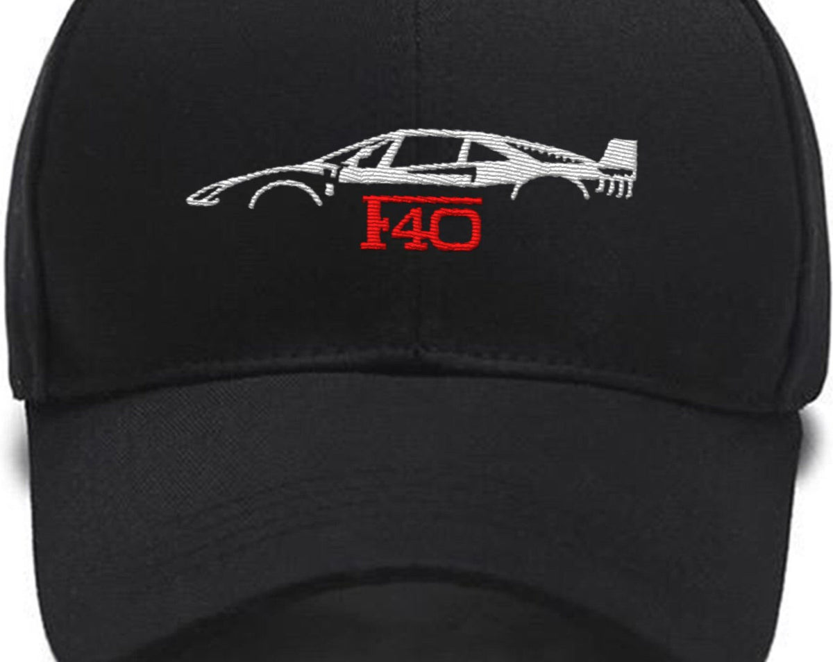 F40 - 1987-1992 - Embroidered Hats Custom Embroidered Hats