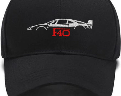 F40 - 1987-1992 - Embroidered Hats Custom Embroidered Hats