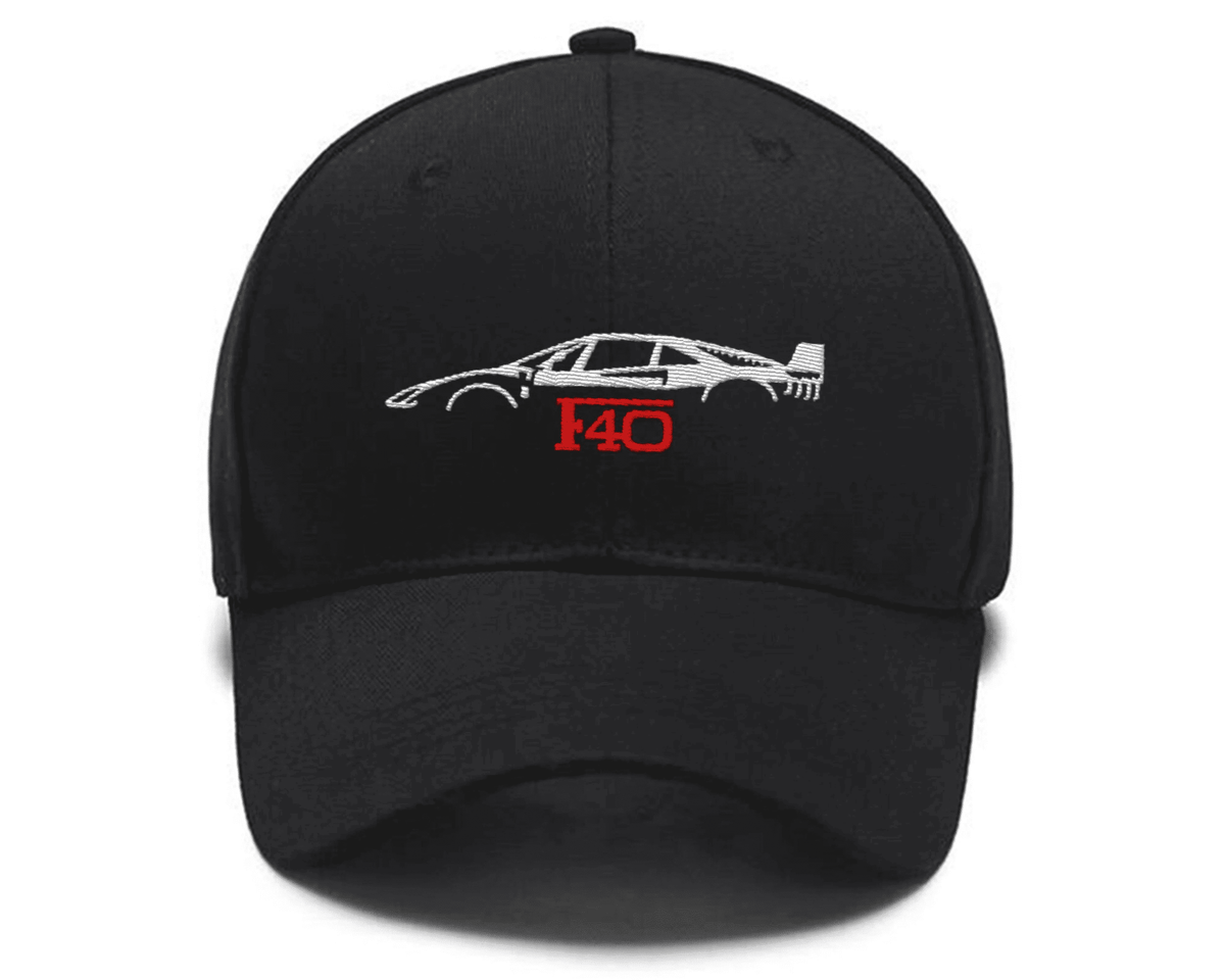 F40 - 1987-1992 - Embroidered Hats Custom Embroidered Hats