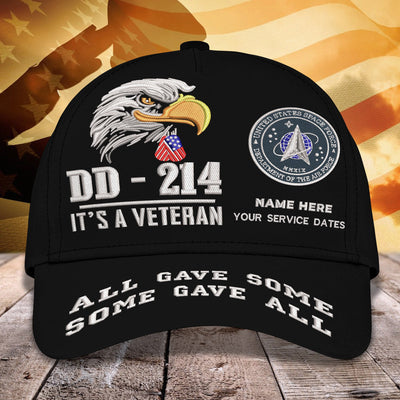 Custom Embroidery Cap - DD - 214 All Gave Some - Some Gave All