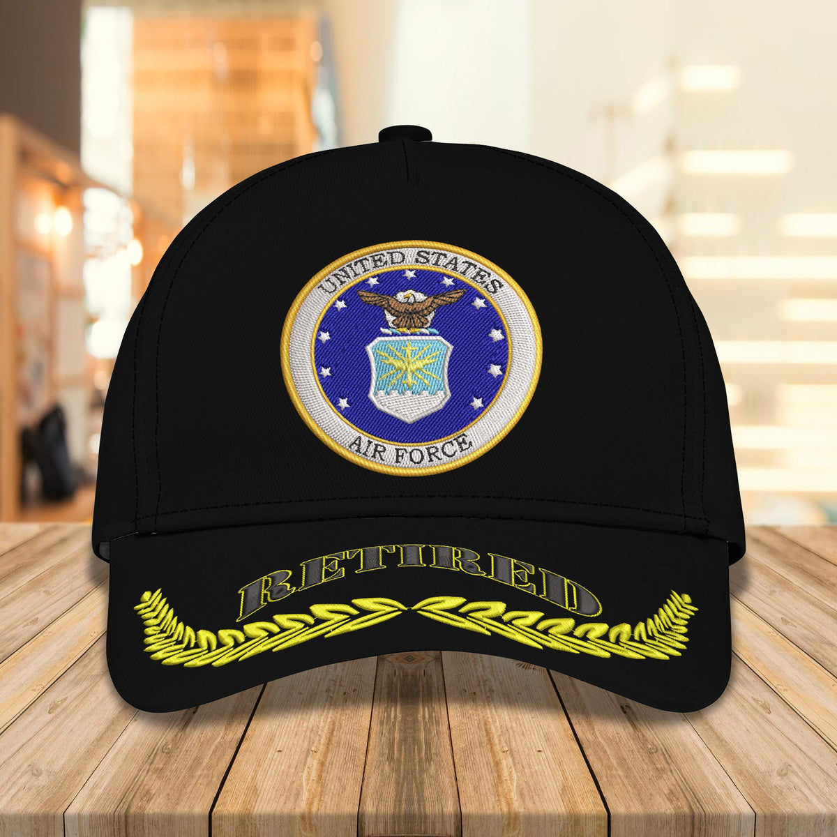 Custom Embroidered Cap U.S. Veteran