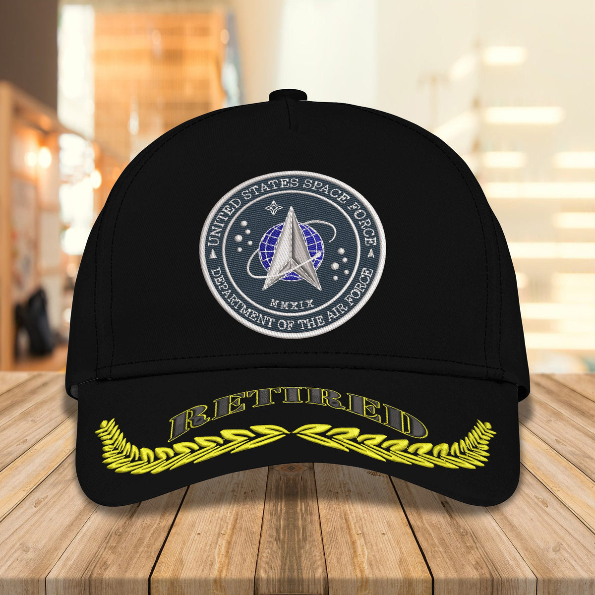 Custom Embroidered Cap U.S. Veteran