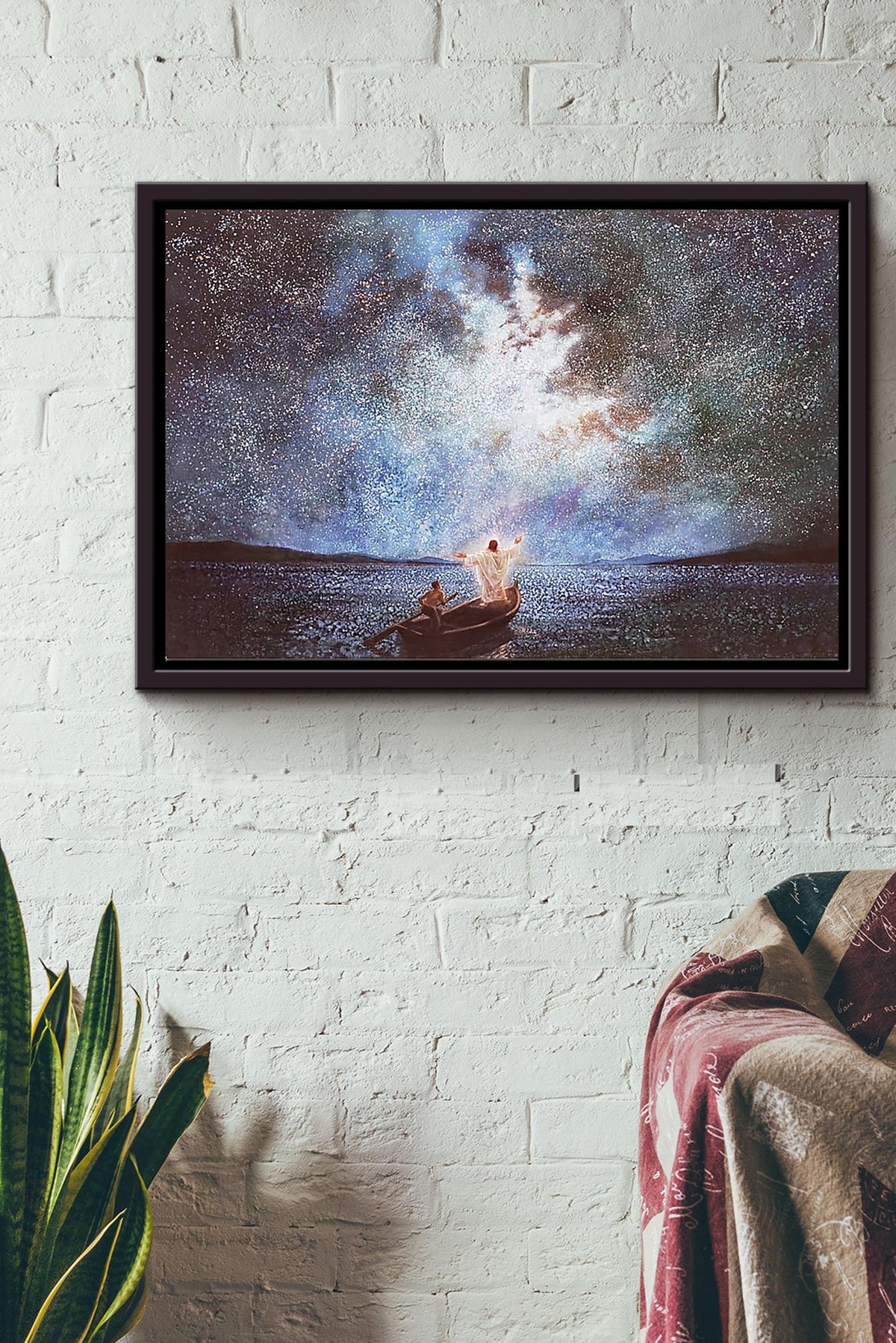 Jesus Christan Poster n Framed Matte Canvas