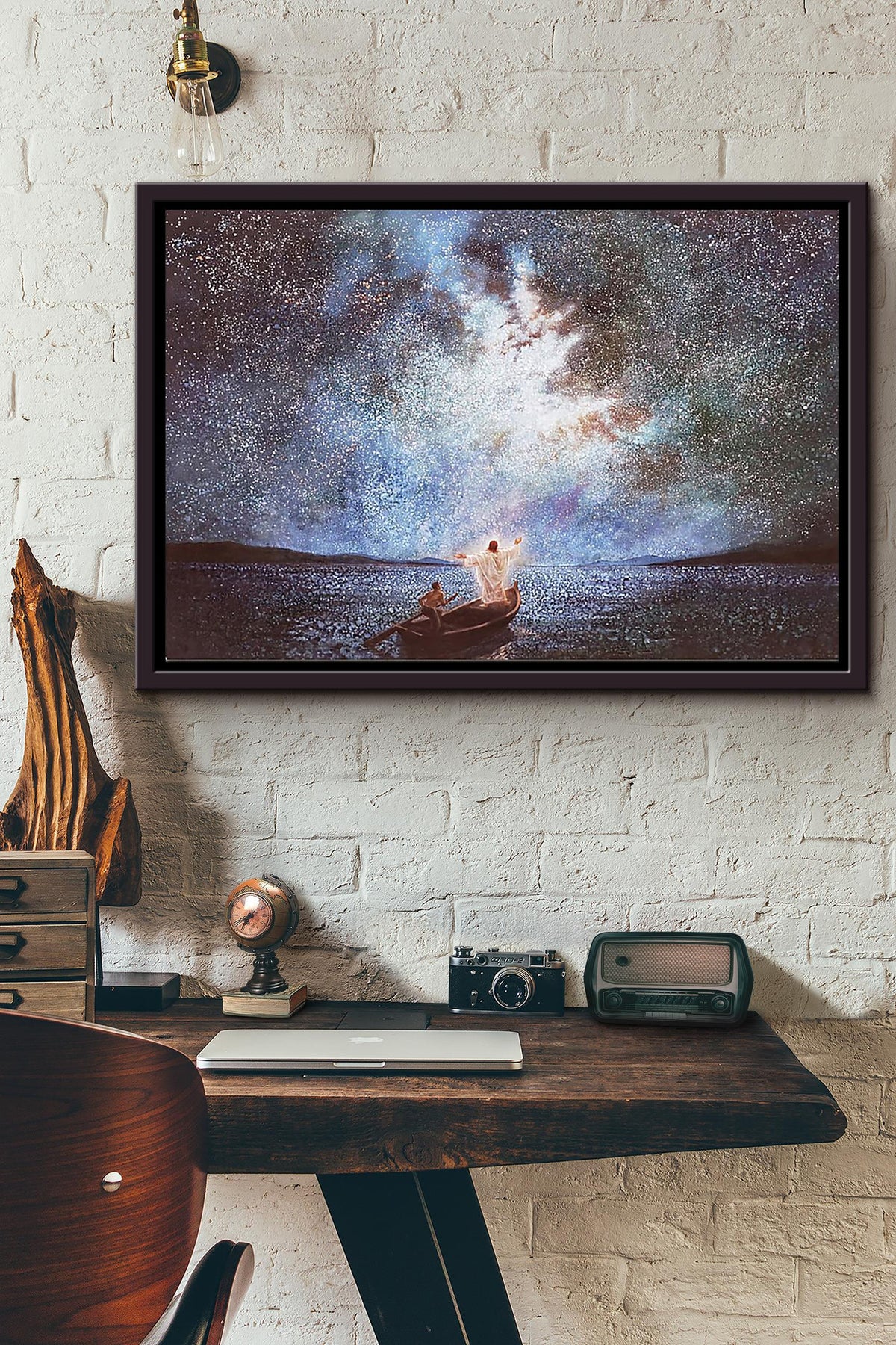 Jesus Christan Poster n Framed Matte Canvas