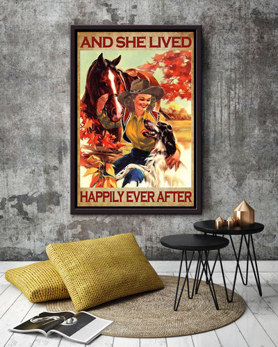 Everything Will Kill You Choose Something Fun Motivation Quote Gift For Cowgirl 07 Framed Canvas