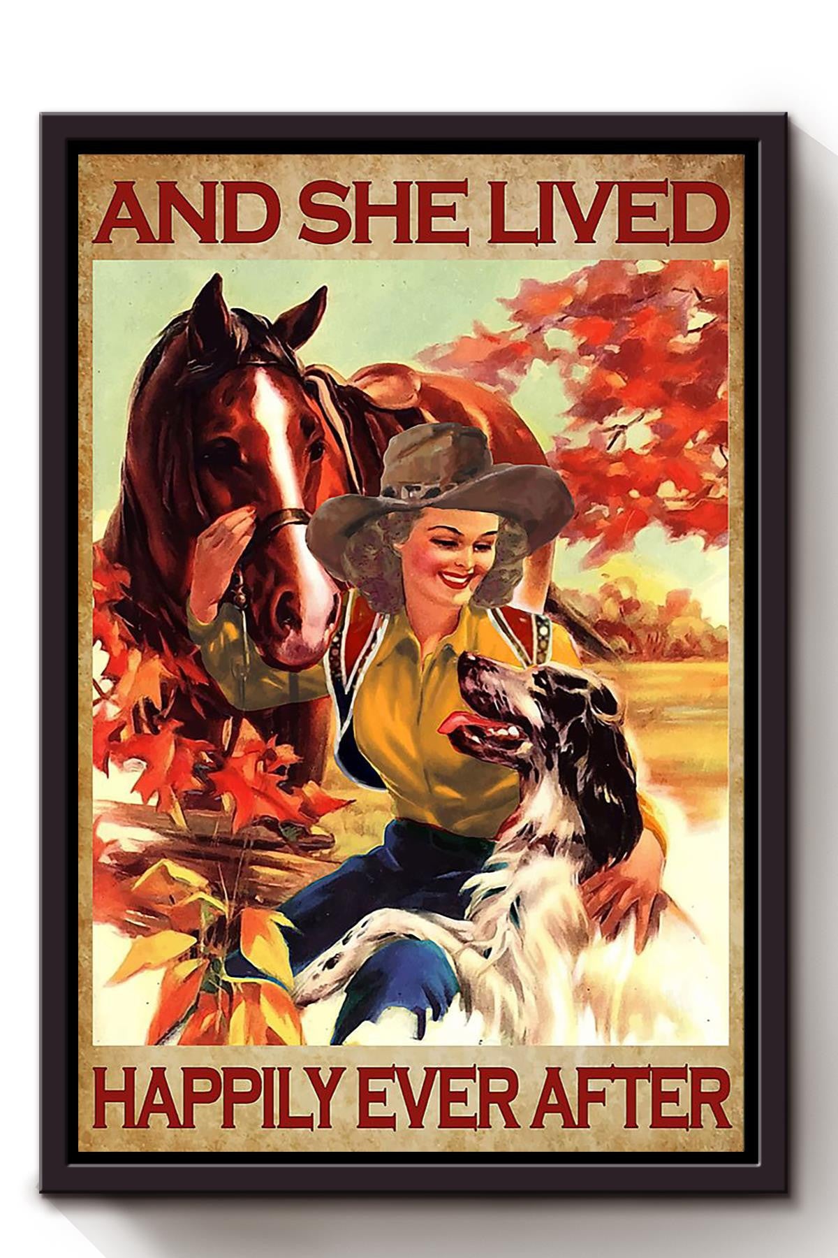 Everything Will Kill You Choose Something Fun Motivation Quote Gift For Cowgirl 07 Framed Canvas
