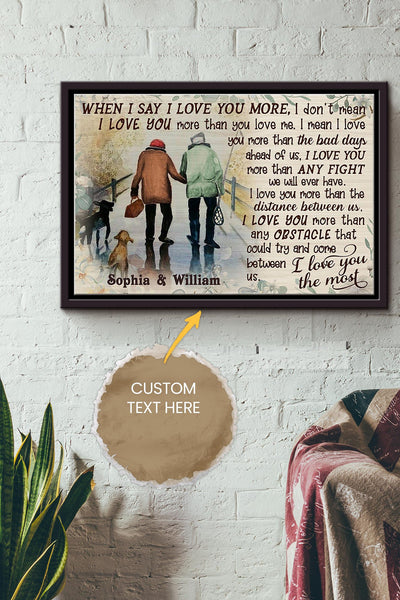 Baby Ler's G Fishing Personalized Poster - Love Wall Art - Gift For Valentine Day Lover Crush Framed Matte Canvas Framed Prints, Canvas