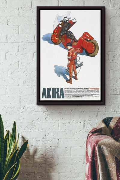 AKIRA Katsuhiro Otomo Art Print Japanese Poster Framed Matte Canvas
