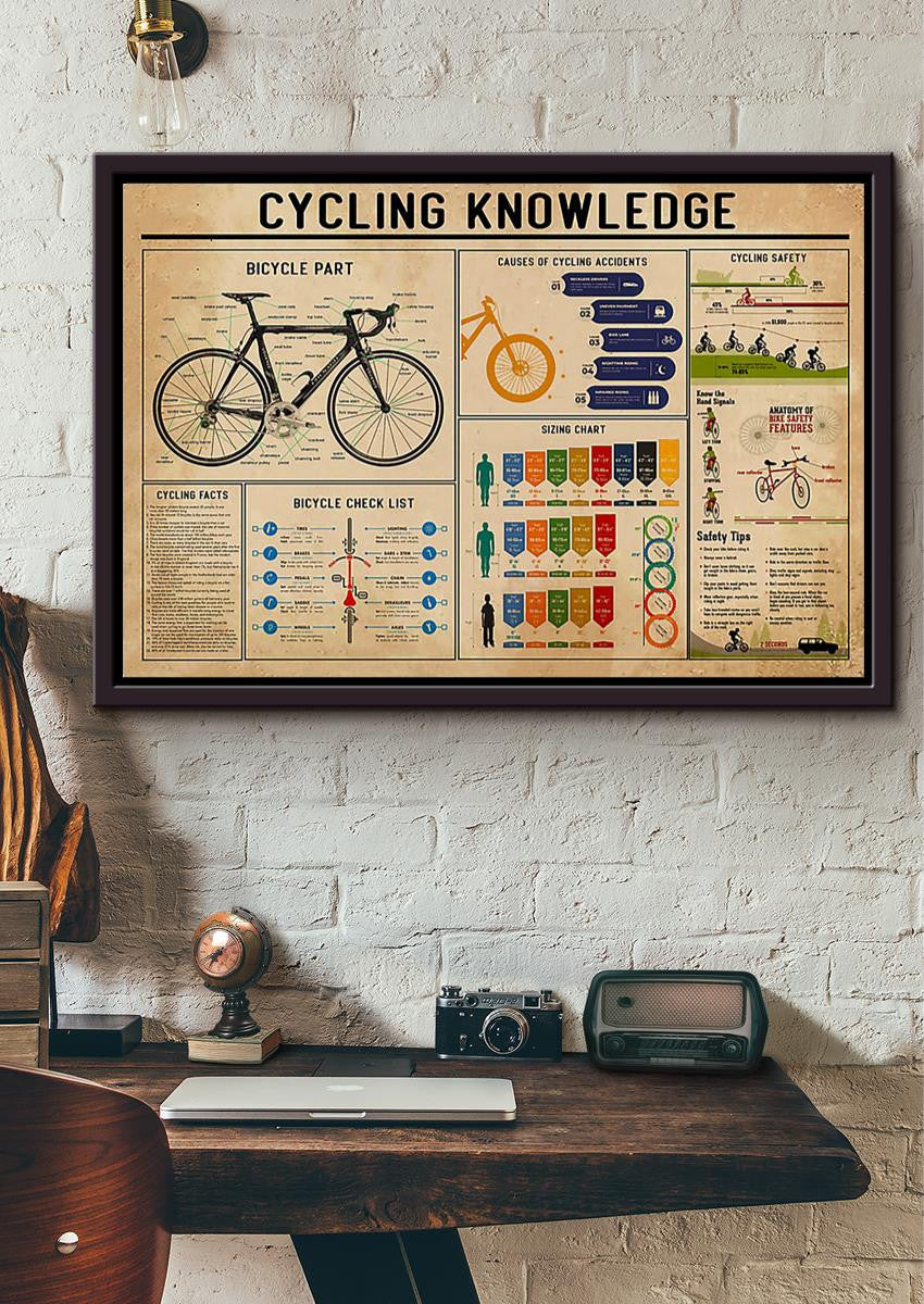 Cycling Basic Information Sport Knowledge Gift For Athletes Cycling Lover