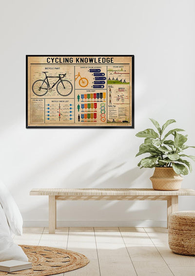 Cycling Basic Information Sport Knowledge Gift For Athletes Cycling Lover