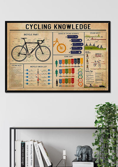 Cycling Basic Information Sport Knowledge Gift For Athletes Cycling Lover