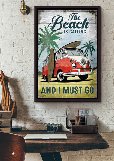 Special Edition Funny Beach Wall Art Gift For Beach Sport Lover Framed Canvas Framed Prints, Canvas