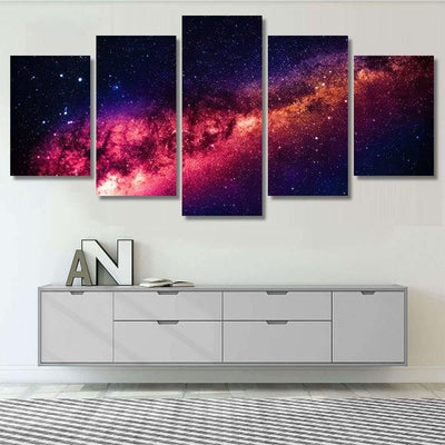 Lorikeet Galaxy Elements This Image Furnished 1 Galaxy Sky and Space Multi Piece Panel Canvas Home Decor Housewarming Gift Ideas Poster Canvas Gallery Prints