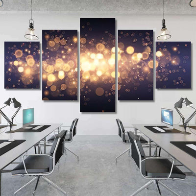Light Gold Background 1 Galaxy Sky and Space Multi Piece Panel Canvas Home Decor Housewarming Gift Ideas Poster Canvas Gallery Prints