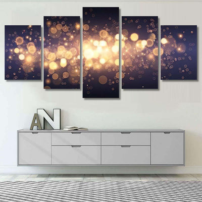 Light Gold Background 1 Galaxy Sky and Space Multi Piece Panel Canvas Home Decor Housewarming Gift Ideas Poster Canvas Gallery Prints