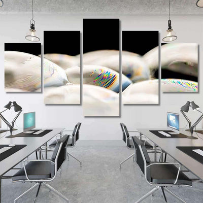 Psychedelic Abstract Planet Soap Bubble Light 35 Galaxy Sky and Space Multi Piece Panel Canvas Home Decor Housewarming Gift Ideas Poster Canvas Gallery Prints