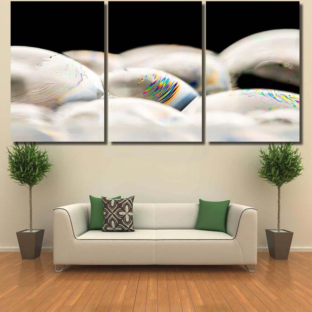 Psychedelic Abstract Planet Soap Bubble Light 35 Galaxy Sky and Space Multi Piece Panel Canvas Home Decor Housewarming Gift Ideas Poster Canvas Gallery Prints