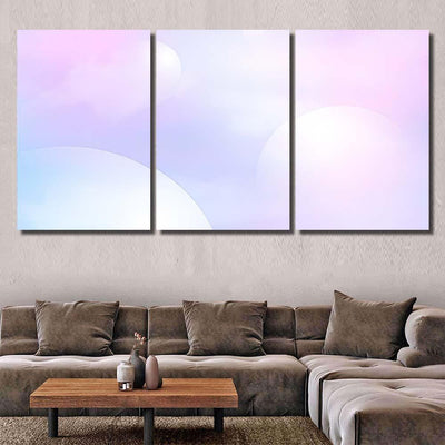 Illustration Fantasy Galaxy Background Pastel Color Galaxy Sky and Space Multi Piece Panel Canvas Home Decor Housewarming Gift Ideas Poster Canvas Gallery Prints