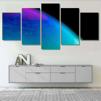 Psychedelic Abstract Planet Soap Bubble Light 24 Galaxy Sky and Space Multi Piece Panel Canvas Home Decor Housewarming Gift Ideas Poster Canvas Gallery Prints