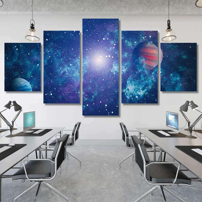 Star Field Deep Space Many Light 1 1 Galaxy Sky and Space Multi Piece Panel Canvas Home Decor Housewarming Gift Ideas Poster Canvas Gallery Prints