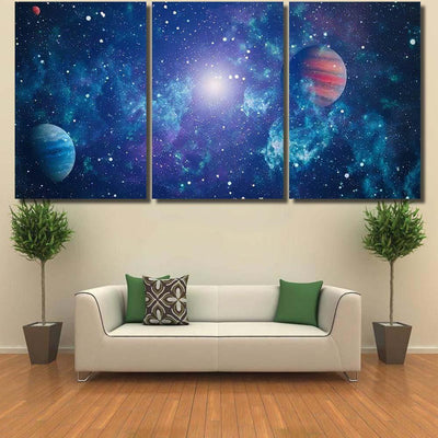 Star Field Deep Space Many Light 1 1 Galaxy Sky and Space Multi Piece Panel Canvas Home Decor Housewarming Gift Ideas Poster Canvas Gallery Prints