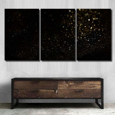 Glitter Vintage Lights Frame Darkglitter Wonderful 1 Galaxy Sky and Space Multi Piece Panel Canvas Home Decor Housewarming Gift Ideas Poster Canvas Gallery Prints