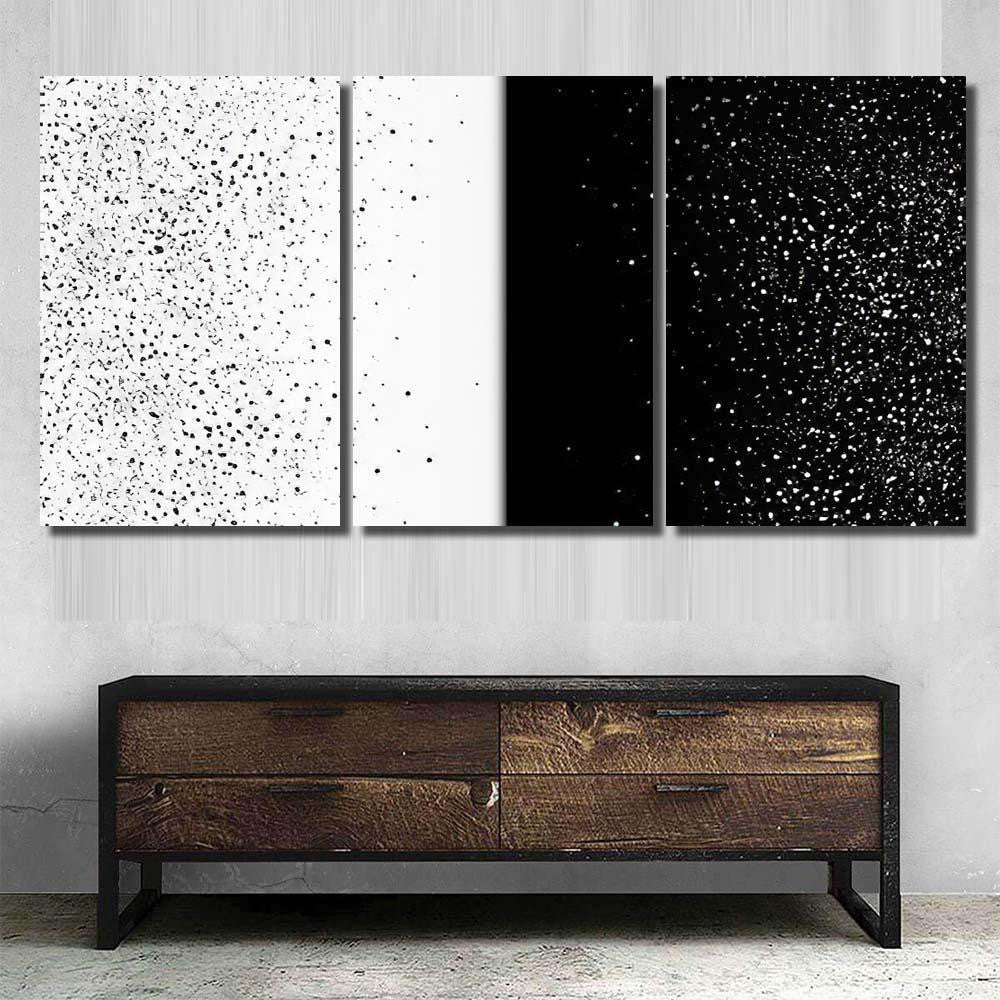 Stars Dust Scattered Glitter Comet Galaxy Galaxy Sky and Space Multi Piece Panel Canvas Home Decor Housewarming Gift Ideas Poster Canvas Gallery Prints