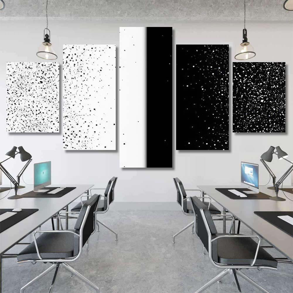 Stars Dust Scattered Glitter Comet Galaxy Galaxy Sky and Space Multi Piece Panel Canvas Home Decor Housewarming Gift Ideas Poster Canvas Gallery Prints