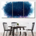 Star Field Galaxy Space Nebula Abstract 1 Galaxy Sky and Space Multi Piece Panel Canvas Home Decor Housewarming Gift Ideas Poster Canvas Gallery Prints