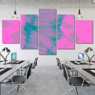 Neon Tie Dye Background Abstract Distressed Galaxy Sky and Space Multi Piece Panel Canvas Home Decor Housewarming Gift Ideas Poster Canvas Gallery Prints