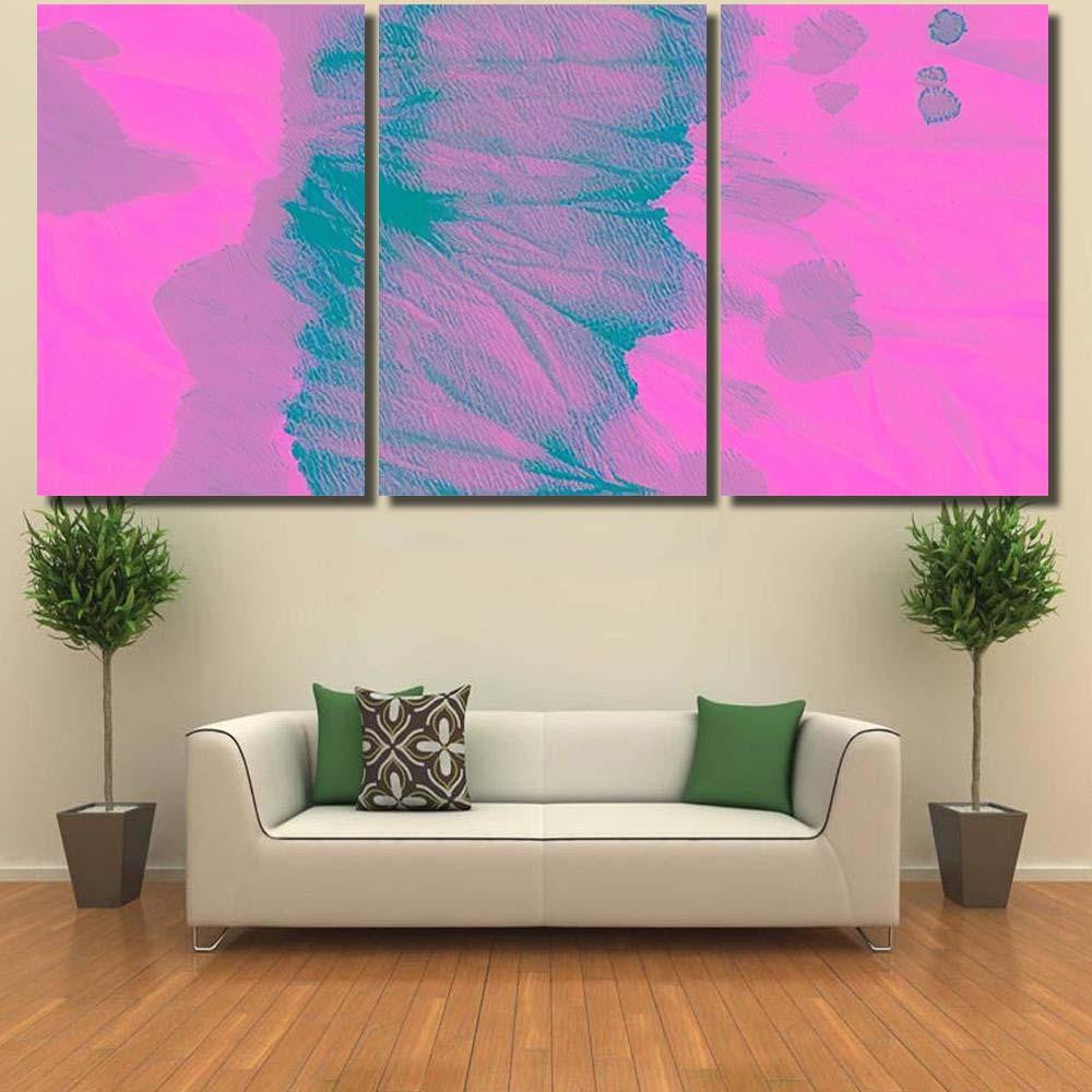 Neon Tie Dye Background Abstract Distressed Galaxy Sky and Space Multi Piece Panel Canvas Home Decor Housewarming Gift Ideas Poster Canvas Gallery Prints
