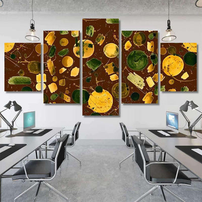 Hand Abstract Watercolor Galaxy Planets 11 Galaxy Sky and Space Multi Piece Panel Canvas Home Decor Housewarming Gift Ideas Poster Canvas Gallery Prints