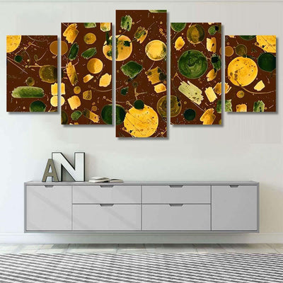 Hand Abstract Watercolor Galaxy Planets 11 Galaxy Sky and Space Multi Piece Panel Canvas Home Decor Housewarming Gift Ideas Poster Canvas Gallery Prints