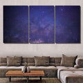 Milky Way Galaxy Stars Space Dust 4 1 Galaxy Sky and Space Multi Piece Panel Canvas Home Decor Housewarming Gift Ideas Poster Canvas Gallery Prints