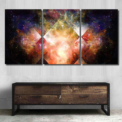 Nebula Stars Deep Space Mysterious Universe 1 Galaxy Sky and Space Multi Piece Panel Canvas Home Decor Housewarming Gift Ideas Poster Canvas Gallery Prints