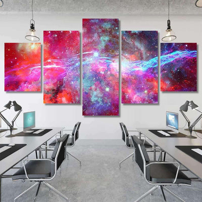Nebula Stars Deep Space Elements This 2 Galaxy Sky and Space Multi Piece Panel Canvas Home Decor Housewarming Gift Ideas Poster Canvas Gallery Prints