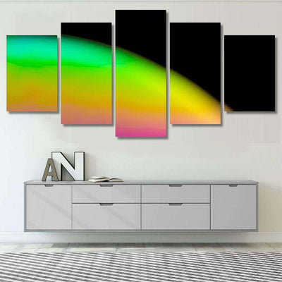 Psychedelic Abstract Planet Soap Bubble Light 13 Galaxy Sky and Space Multi Piece Panel Canvas Home Decor Housewarming Gift Ideas Poster Canvas Gallery Prints