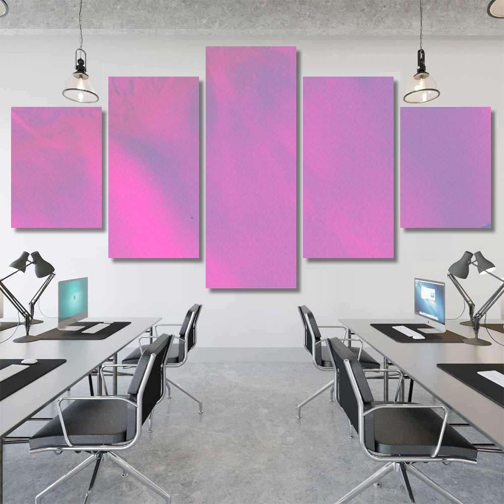Neon Tie Dye Texture Blue Brush Galaxy Sky and Space Multi Piece Panel Canvas Home Decor Housewarming Gift Ideas Poster Canvas Gallery Prints