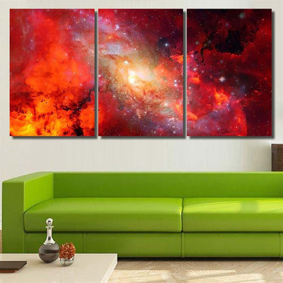 Starfield Stardust Nebula Space Galaxy Creative 1 Galaxy Sky and Space Multi Piece Panel Canvas Home Decor Housewarming Gift Ideas Poster Canvas Gallery Prints