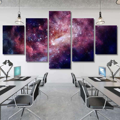 Nebula Galaxies Space Elements This Image 4 1 Galaxy Sky and Space Multi Piece Panel Canvas Home Decor Housewarming Gift Ideas Poster Canvas Gallery Prints