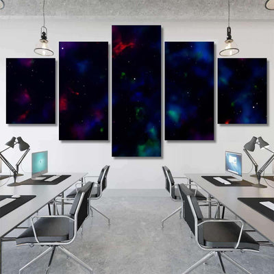 Space Background Fantastic Outer View Realistic 8 1 Galaxy Sky and Space Multi Piece Panel Canvas Home Decor Housewarming Gift Ideas Poster Canvas Gallery Prints