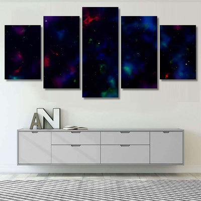 Space Background Fantastic Outer View Realistic 8 1 Galaxy Sky and Space Multi Piece Panel Canvas Home Decor Housewarming Gift Ideas Poster Canvas Gallery Prints