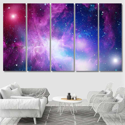 Nebula Galaxies Space Elements This Image 3 1 Galaxy Sky and Space Multi Piece Panel Canvas Home Decor Housewarming Gift Ideas Poster Canvas Gallery Prints