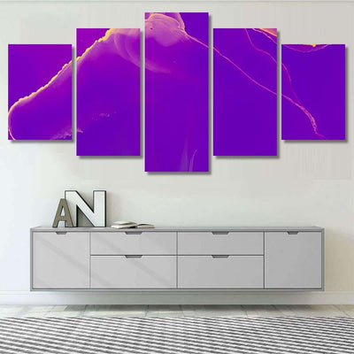 Marble Watercolor Web Concept Yellow Optical Galaxy Sky and Space Multi Piece Panel Canvas Home Decor Housewarming Gift Ideas Poster Canvas Gallery Prints