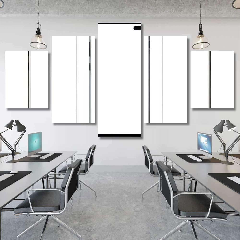Set Modern Frameless Mobile Phones Mockups Galaxy Sky and Space Multi Piece Panel Canvas Home Decor Housewarming Gift Ideas Poster Canvas Gallery Prints