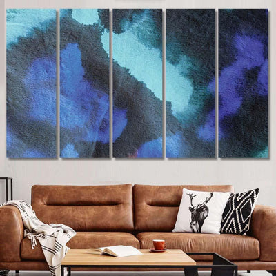 Seafoam Extraterrestrial Hand Drawn Background Grey Galaxy Sky and Space Multi Piece Panel Canvas Home Decor Housewarming Gift Ideas Poster Canvas Gallery Prints