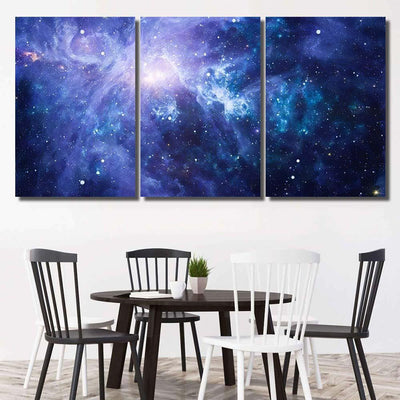 Stars Planet Galaxy Free Space Elements 14 Galaxy Sky and Space Multi Piece Panel Canvas Home Decor Housewarming Gift Ideas Poster Canvas Gallery Prints