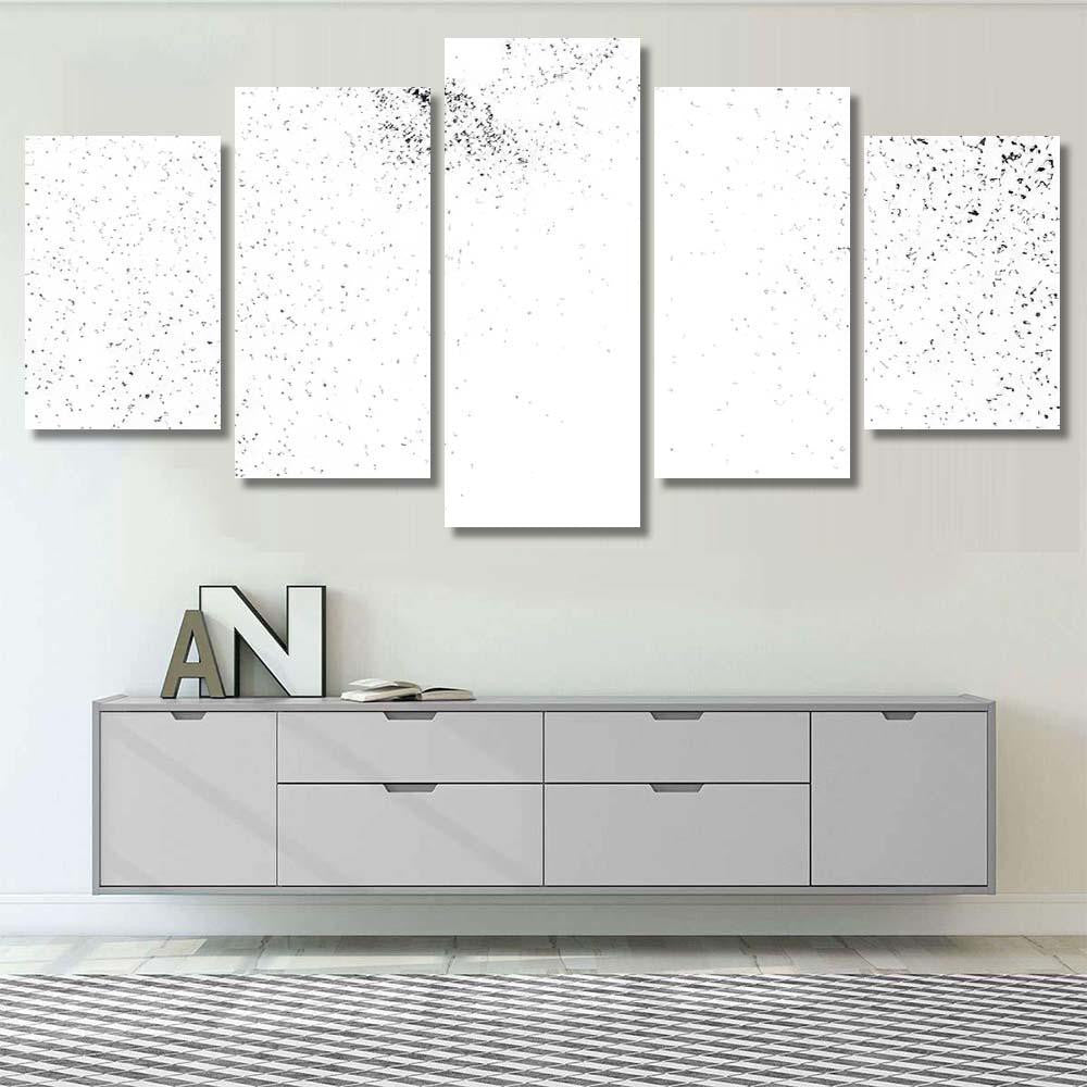 Grainy Abstract Texture On White Background Galaxy Sky and Space Multi Piece Panel Canvas Home Decor Housewarming Gift Ideas Poster Canvas Gallery Prints