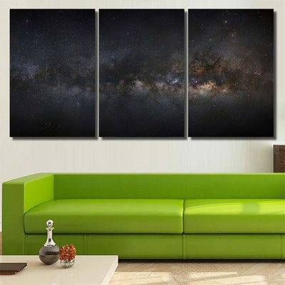 Panorama Milky Way Galaxy Stars Space 1 1 Galaxy Sky and Space Multi Piece Panel Canvas Home Decor Housewarming Gift Ideas Poster Canvas Gallery Prints